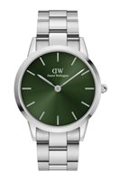 Orologio Daniel Wellington Uomo QUADRO MINI EVERGOLD EMERALD in Acciaio DW00100427 - DW00100427